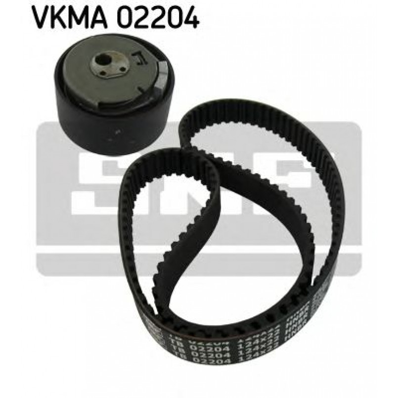 VKMA 02204 SKF Комплект ГРМ (ремінь + ролик)